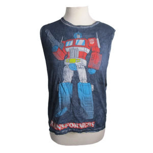 Transformers Robots Robot Vintage Muscle Tee Tank